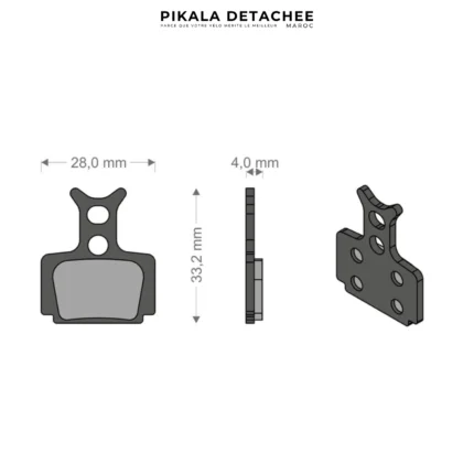 BRENTA Plaquette Organique Formula Cura/RX/Mega/T1/TheOne/R1/R1R/RO/C1/CR1/CR3