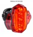 COBRA EC120 Feu Rouge Arriere Velo 5 LED a Piles 3 Modes