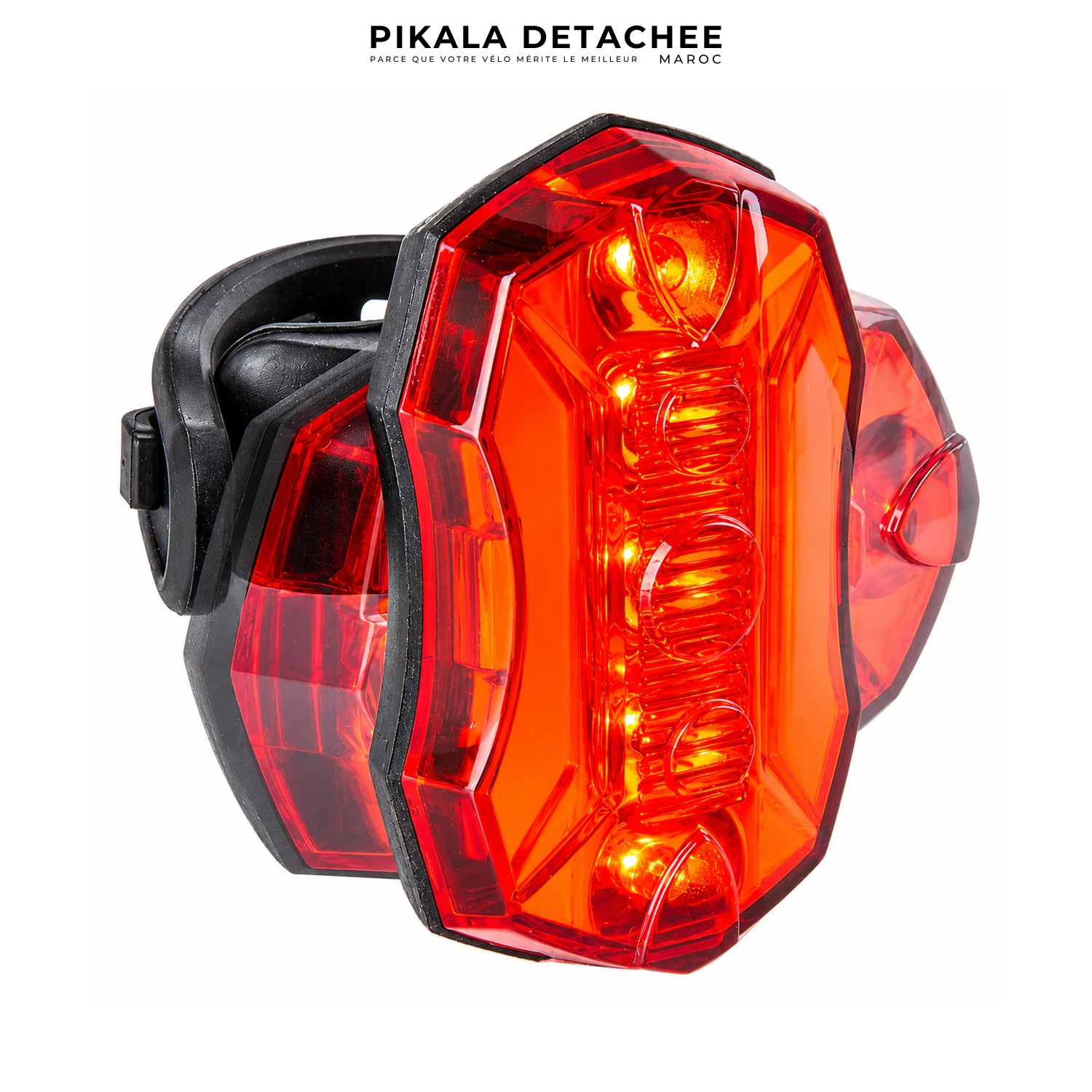 COBRA EC120 Feu Rouge Arrière Vélo 5 LED à Piles 3 Modes COBRA EC120 Feu Rouge Arrière Vélo 5 LED à Piles 3 Modes – Image 1