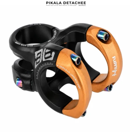 HASSNS DH40 Potence VTT Ø31.8×40 mm Aluminium Orange