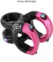 HASSNS DH40 Potence VTT O31.8×40 mm Aluminium Rose