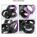 HASSNS DH40 Potence VTT Ø31.8×40 mm Aluminium Violet – Image 2