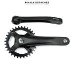 PROWHEEL Pedalier VTT Mono Plateau 32 Dents Axe Carre