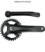 ProWheel Pedalier VTT Mono Plateau 32 Dents 175mm Axe Carre
