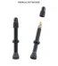 RIDERACE Kit 2 Valves Tubeless 60 mm Aluminium