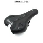 SKY SUPER Selle Vélo Confort Mousse Éponge Ergonomique Noir/Blanc – Image 2