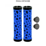 VELOXIS G31 Poignées Vélo Lock-On 130mm Bleu