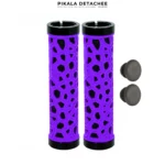 VELOXIS G31 Poignées Vélo Lock-On 130mm Violet