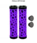 VELOXIS G31 Poignees Velo Lock On 130 mm Violet 1