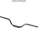 COBRA GU260 Guidon VTT Aluminium 780 mm O31.8 mm Rise 90 mm Noir Blanc