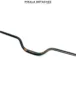COBRA GU261 Guidon VTT Aluminium 780 mm O31.8 mm Rise 90 mm Noir Orange
