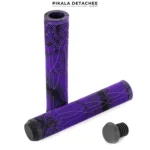 COBRA Poignées Vélo en Silicone 165mm Antidérapantes Violet