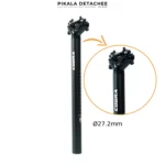 COBRA TI205 Tige de Selle VTT en Aluminium Ø27.2 mm à 2 Boulons 350 mm