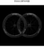 Elitewheels Marvel 65D II – Paire de Roues Route Carbone Disc Performance 65 mm a Roulements Ceramique