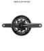 SRAM Force AXS D2 DUB Pedalier Capteur de Puissance 1725 mm – 50 37D