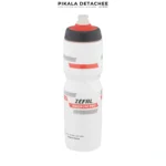 ZEFAL Magnum Pro Bidon Grande Capacité Vélo 975 ml Blanc/Rouge