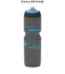 ZEFAL Magnum Pro Bidon Grande Capacite Velo 975 ml Noir Bleu