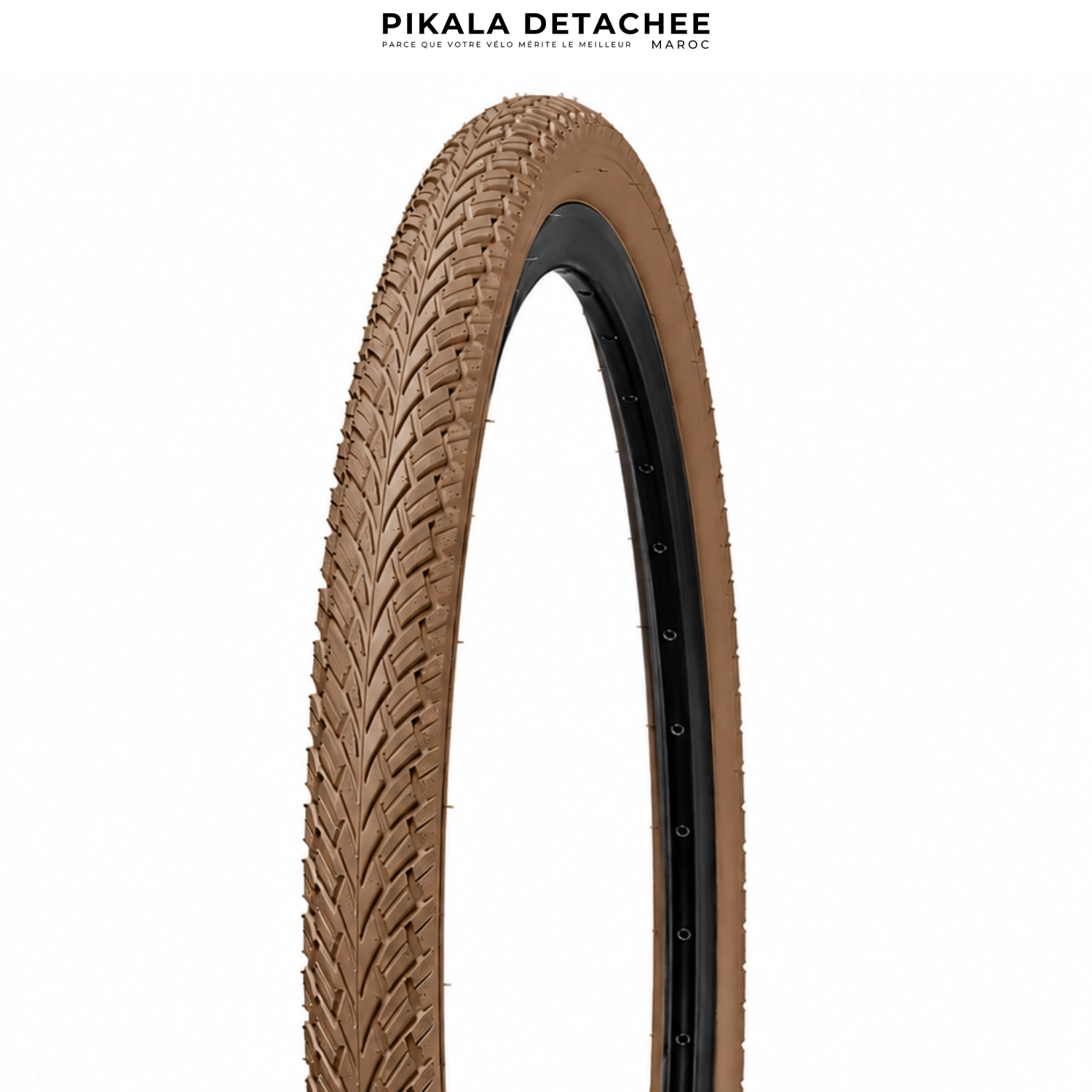 COBRA G5001 Pneu VTC 700x45C (47-622) Marron Rigide COBRA G5001 Pneu VTC 700x45C (47-622) Marron Rigide – Image 1