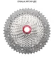 SunRace CSMZ800 Cassette VTT 12 Vitesses 11 51T Compatible Shimano SRAM HG