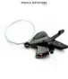 VELOXIS SL V900 Manette de Vitesse Arriere 9 Vitesses