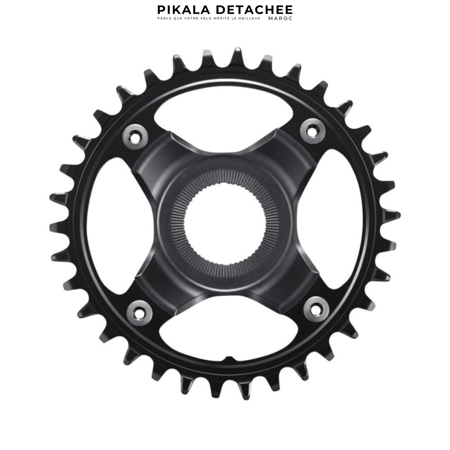 SHIMANO SM-CRE80 Plateau 12 Vitesses 34 Dents Pour Vélo électrique STEPS SHIMANO SM-CRE80 Plateau 12 Vitesses 34 Dents Pour Vélo électrique STEPS – Image 1