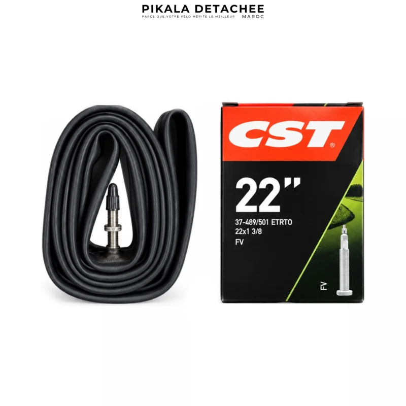 CST Chambre a Air 22×1 3 8 37 489 501 Valve Presta 33mm