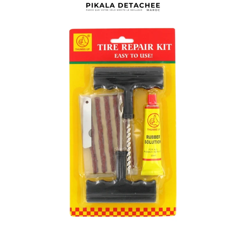 THUMBS UP Kit Reparation Pneu Tubeless Voiture Moto Scooter ATV